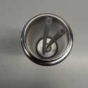 24oz Insulated Stainless Steel Water Bottle, Wide Mouth Double Wall Vacuum, Silicone Straw, Sweat & Leak Proof, BPA Free Insulated Water Flask for Travel, Keep Cold 24h Hot 12h, Blue