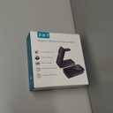 3 in 1 Magnetic Wireless Charger for Samsung, Foldable MagSafe Wireless Charging Station for Samsung Galaxy S25 Ultra/Z Fold7/Flip7/S24, Watch Charger for Galaxy Watch Ultra/8/7/Buds (for Travel) (Black)