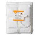 SMARTWAY Pack of 6 Towel Set White