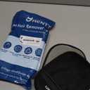 GRENTY 2 PCS Pet Hair Removal Glove for Dogs & Cats, Upgraded Five-Finger Electrostatic Magic Brush Pet Hair Remover, Pet Hair Removal Tools for Clothing, Carpet, Sofa Gaps, Car Seat (BLACK)