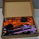 Maitys 24 Pieces Halloween Ballpoint Pens Bulk Horror Spider Pens Halloween Stationery Spider Party Favors Holiday Gifts for Office Classroom School Supplies