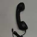 Retro Phone Handset,Retro Phone for iPhone,2026 New Cell Phone Receiver with Microphone & Speaker,Retro Telephone Wired Handset for Mobile Phones,90s Style Prop for Photos(Black, Type-C)