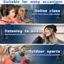 24 Pack Classroom Headphones Bulk Student Headphones with Microphone Kids Earphones for School, Adjustable over Ear Head Phones Class Set Earbuds Wire Earphones for School Students Kids (Black)