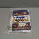 Panelee 100 Pcs Happy Purim Gift Bags with Handle Plastic Goody Purim Treat Autism Candy Gift Bag for Event Home School Office Party Supplies Decoration