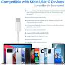 2 x 2 Pack Headphones USB C Wired for iPhone 17/17 Pro Max/17 Pro/16/15,Earphones in Ear HiFi Stereo Type C Earbuds Built-in Microphone & Volume Control for Galaxy S25 S24 S23