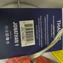 JONATHAN Y Gemma Glass Bell Table Lamp 19", Clear
White Linen Round Shade, Chrome Metal Hardware, Rotary Switch, Transitional Minimalist Style, LED Bulb Included