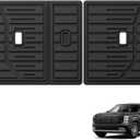 SMABEE 3rd Row Backrest Mats Compatible with Hyundai Palisade 2026 7-Seate All-Weather TPE Trunk Liner Accessories