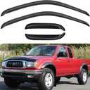Window Visors Rain Guards Shield for 1995-2004 Toyota Tacoma Access Cab, Out-Channel Window Vent Wind Deflectors Visors Shades for 95-04 Tacoma Extended Cab