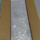 Cable Management, 2 Pack Cable Management Under Desk No Drill, Metal Cord Organizer with Clamp for Standing Desk, Cable Organizer for Home Office, White (15.3''+15.7'' (2 Pack))