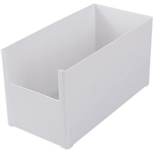 Japanese Kitchen Cabinet Storage Box For Case Stackable Bin Shelf Container Wardrobe Drawer Organizer Holder Clip For Home Office Wardrobe Drawer Organizer, Wide Section (Large)