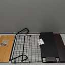 Ofiray-home Magnetic Shelf for Fridge with Wood Lid, Fruit Potato and Onion Storage Bins, Pantry Organizers & Storage, Large Container Magnetic Spice Rack for Refrigerator, Kitchen Counter, Cabinet (1-Regular, Black)