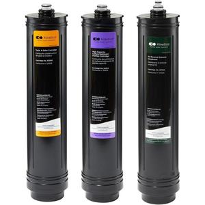 Kinetico K5 systems, 3 cartridge set (Part No. 9461 PURPLE, 9306 ORANGE & 12752 GREEN RO)
