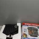 GEORGE FOREMAN Contact Submersible Grill, 5-Serving Grill - Adjustable Temperature Control, Black Plates, Wash the entire grill