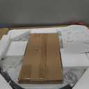 OIOG Side Tables Set of 2, Round Nightstand with Drawer, Modern Bedside End Tables for Small Space, Living Room, Bedroom, Office, Dorm, Rustic Brown and Black