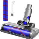 Motor Head Compatible with Dyson V6 Series Cordless Vacuum Cleaners Attachments Replacement, Motorized Tool with Roller Brush for Hardwood Floor Carpets，Suitable for Carpets and Hard Floors