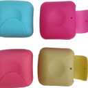 4 Pcs Portable Travel Soap Container Case Box Holder, Plastic Soap Case Organizer for Home, Bathroom, Hiking, Camping and Other Outdoor Activities (Blue Green Pink, Rose Red)