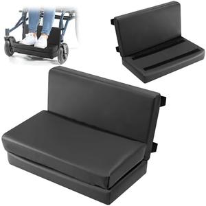 Amazon.com: BALAPET Adjustable Wheelchair Leg Rest, High Density Foam Wheelchair Foot Support, Extender Calf Elevated Pad, Soft and Comfortable Leg Cushion Protector for Home Hospital(Black) : Health & Household