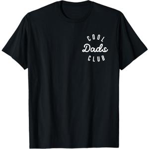 Mens Cool Dads Club, Pregnancy Announcement Cool Dad to Be T-Shirt, S