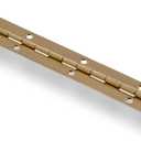 Hardware Essentials 851071 Continuous Pin 36" x 1-1/2" Brass