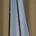 2Pack Expandable Pull Out Cabinet Organizer 21"Deep With Raising Pad for Framed Cabinets, Upgrade 3 Slide Rails Slide Out Drawers, Roll Out Shelves Adhesive,Adjustable Width 12.05"-20.4"White