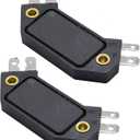 2Pcs LX301 Ignition Control Module 4 Pin HEI Distributor, Replacement for Chevrolet 1974-1988 Replacement for Pontiac 1974-1988, Replaces D1906 1875990 1894322