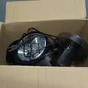 Qcen Juicer Machine, 500W Centrifugal Juicer Extractor with Wide Mouth 3 Feed Chute for Fruit Vegetable, Easy to Clean, Stainless Steel, BPA-free (Black)