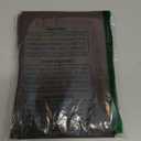 Chyhomenyc Brown Short Blackout Curtains 36 Inch Length, Small Kitchen Curtain Tier Rod Pocket Half Window Curtains for Bathroom Basement Cabinet Camper RV Bunk, 2 PCS, Each 30" Wx36 L