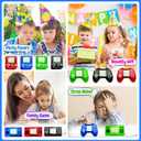 25 Pcs Video Game Party Favors for Kids, Video Game Keychain, Mini Gamer Party Favors, Gaming Party Decorations, Birthday Party, Classroom Prizes, Goodies Bags Stuffer