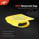 A-Premium Engine Coolant Overflow Recovery Reservoir Tank [with Cap] Compatible with Dodge Dakota 1999, Durango 1998-1999, 2.5L 3.9L 5.2L 5.9L, Petrol - Front Side