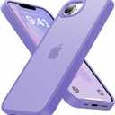 iPhone 16e Case [16FT Military Grade Drop Protection] Anti-Slip, Anti-Scratch, Slim Frosted Matte Translucent Cover 16e Phone Case for iPhone 16 e case 6.1", Frosted Light-Purple