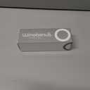 | The Tiny countertop Wine Rack That Also fits in The Refrigerator (Natural Silver)