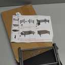 2-Tier Computer Monitor Stand Riser, Desk Organizer for Monitor, Printer & Laptop Stand, Desktop Workspace Organizers for Office Supplies(Black)