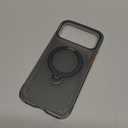 TORRAS Ostand Q3 Air for iPhone 17 Pro Max Case with 360 Magnetic Stand, Fit for MagSafe, Mil-Grade Drop Tested, Camera Control Button, Shockproof Phone Case for iPhone 17 Pro Max 6.9", Shadow Black