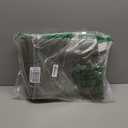 BEQHAUSEKitchenRugsNonSlipKitchenMatsforFloor Machine Washable Kitchen Rugs 2 Pieces Kitchen Carpet Runner with TPR Backing,Green,24x35inch/24x60inch