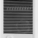 Electric Wall Heater Complete Unit with Thermostat, Model CSC101TW, 1000 Watt, 120 Volt, White