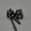 2Pcs Integrated Internal & External Pipe Threading Tool, PVC Pipe Threader Kit  1/2" & 3/4" Pipe Thread Cutting Tool, Internal & External Pipe Threading Tool for DIY Plumbing