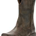 Ariat Rambler Western Boot Mens Leather, Square Toe, Western Boots, Size 10