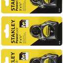 STANLEY Hand Tools 39-130 3' PowerLock Key Tape Rule - 3 Pack (Black)