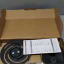 Full Motion Universal Ceiling Projector Mount Bracket with Adjustable Height and Extendable Arms Rotating Swivel Mount for Home and Office Projector (Black)