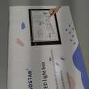 XIAOSTAR Light Box Drawing Pad, Tracing Board with Type-C Charge Cable and Brightness Adjustable for Artists, AnimationDrawing, Sketching, Animation, X-ray Viewing (A4) Not Rechargeable