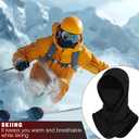 4 x Ski Mask for Men Women, Balaclava Full Face Head Neck Gaiter Cover, Summer UV Protection Cooling Outdoor (Gray)