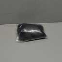 Curly Wavy Human Toppers Clip In Toupee With Side Bangs Fringe For Women Wiglets Hairpieces For Mild Hair Loss Volume Cover Gray Hair (1B)