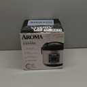 AROMA Digital Rice Cooker, 4-Cup (Uncooked) / 8-Cup (Cooked), Steamer, Grain Cooker, Multicooker, 2 Qt, Stainless Steel Exterior, ARC-914SBD