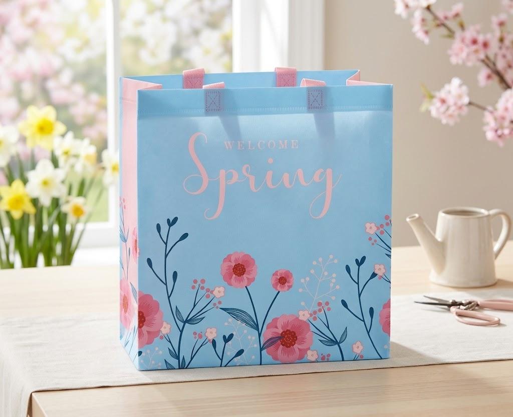 2 x Welcome Spring Tote bag