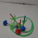 JOYIN Lawn Darts Game Set for Kids and Adults - Glow in The Dark Outdoor Lawn Games for Adults and Family, Soft Tip Darts Set for Kids Camping, Outside Yard