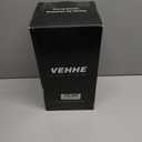 VEHHE Paper Towel Holder Countertop, Black Paper Towel Holder with Spring Activated Arm and Damping Effect, Simply Tear Paper Towel Stand for Bathroom and Kitchen (Black)