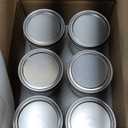 Mason Jars 16 Oz with Lids 6 Packs, Vintage Wide Mouth Glass Canning Jar for Pickling, Fermenting, Storing, Canning, Home Decor, Salad Jam and DIY Crafts