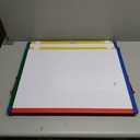 Show-me Framed Magnetic Whiteboards, Gridded/Plain – Drywipe and Whiteboard Pens – Ideal for Schools and Education