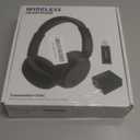 Wireless Headphones for TV, Bluetooth5.3 Over Ear Headphone with RM Radio Function, Lightweight Wireless TV Headset for Seniors, 30Hrs Playtime, No Audio Delay Blutooth Headsets for TV,Phone,Computer