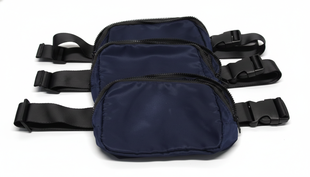 Anywhere Belt Bag (Navy Blue) 3pcs